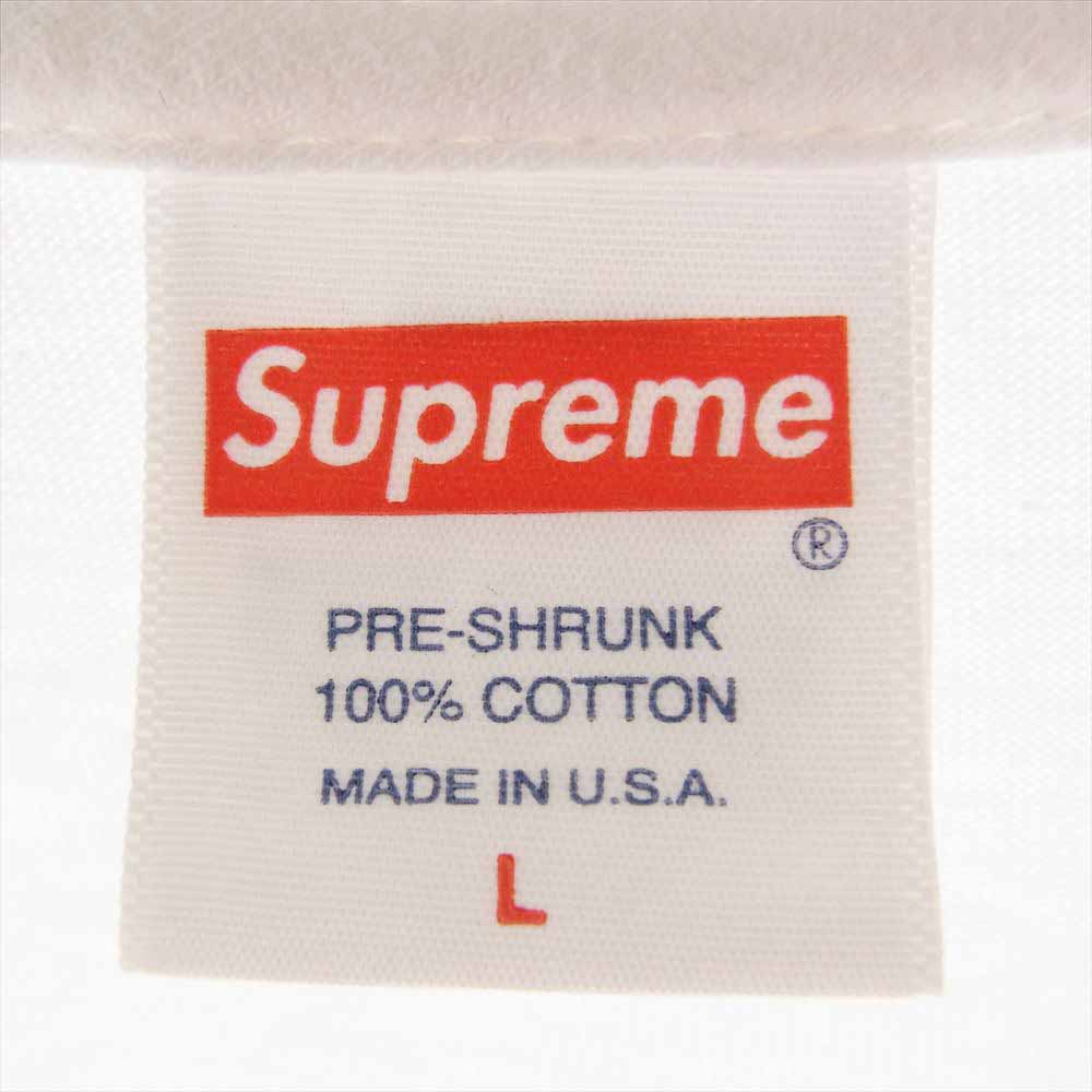 Supreme シュプリーム 22SS  Model Tee フロントフォトプリント 半袖 Tシャツ  ホワイト系 L【中古】