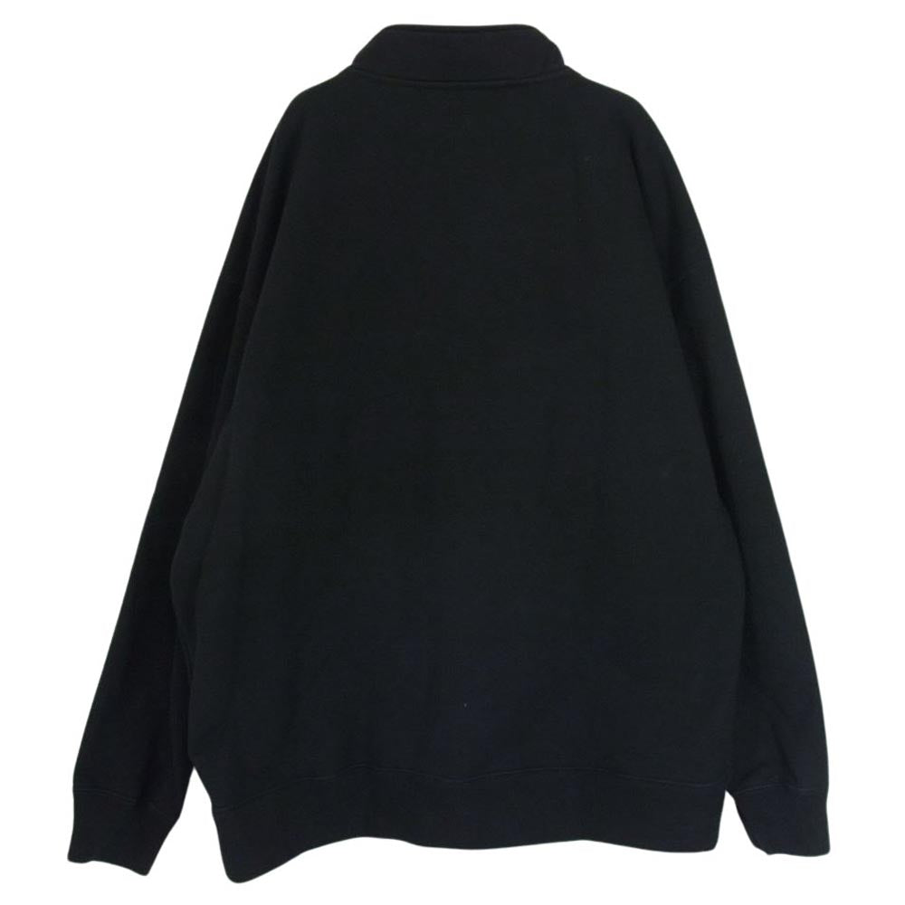 Ron Herman ロンハーマン 3820900022 Half Zip Sweat Pullover ハーフジップ プルオーバー スウェット ブラック系 XL【中古】
