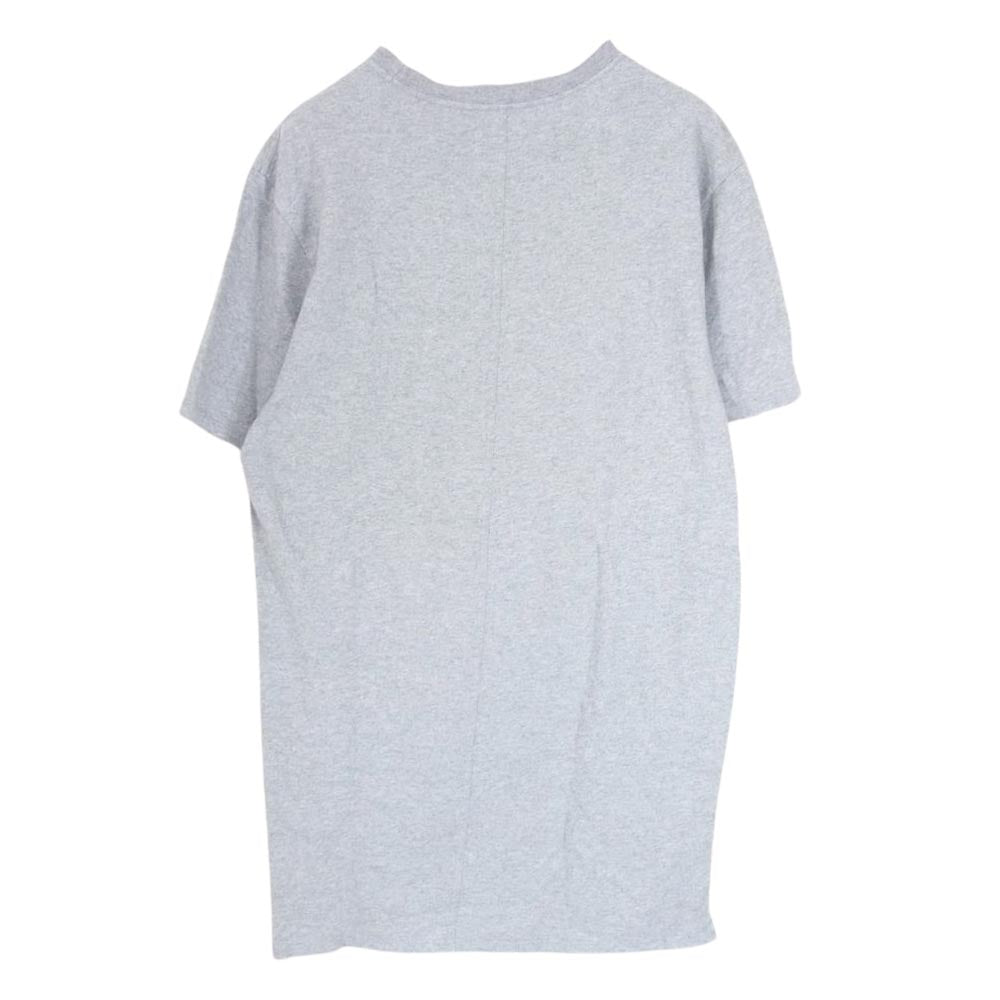 FEAR OF GOD フィアオブゴッド サイドスリット クルーネック 半袖 Tシャツ グレー系 L【中古】