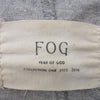 FEAR OF GOD フィアオブゴッド サイドスリット クルーネック 半袖 Tシャツ グレー系 L【中古】