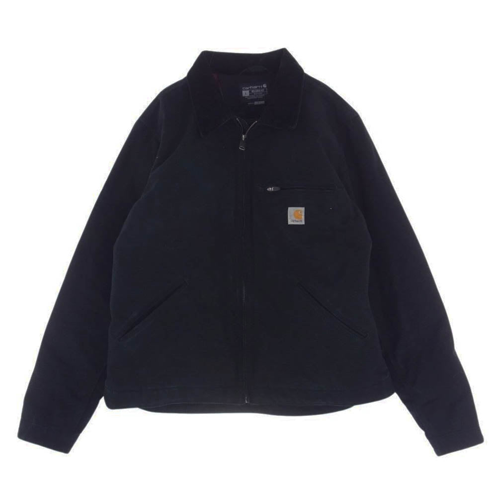 Carhartt カーハート OJ3828 デトロイト ジャケット リラックスフィット ブランケット ライナー ブラック系 L【中古】