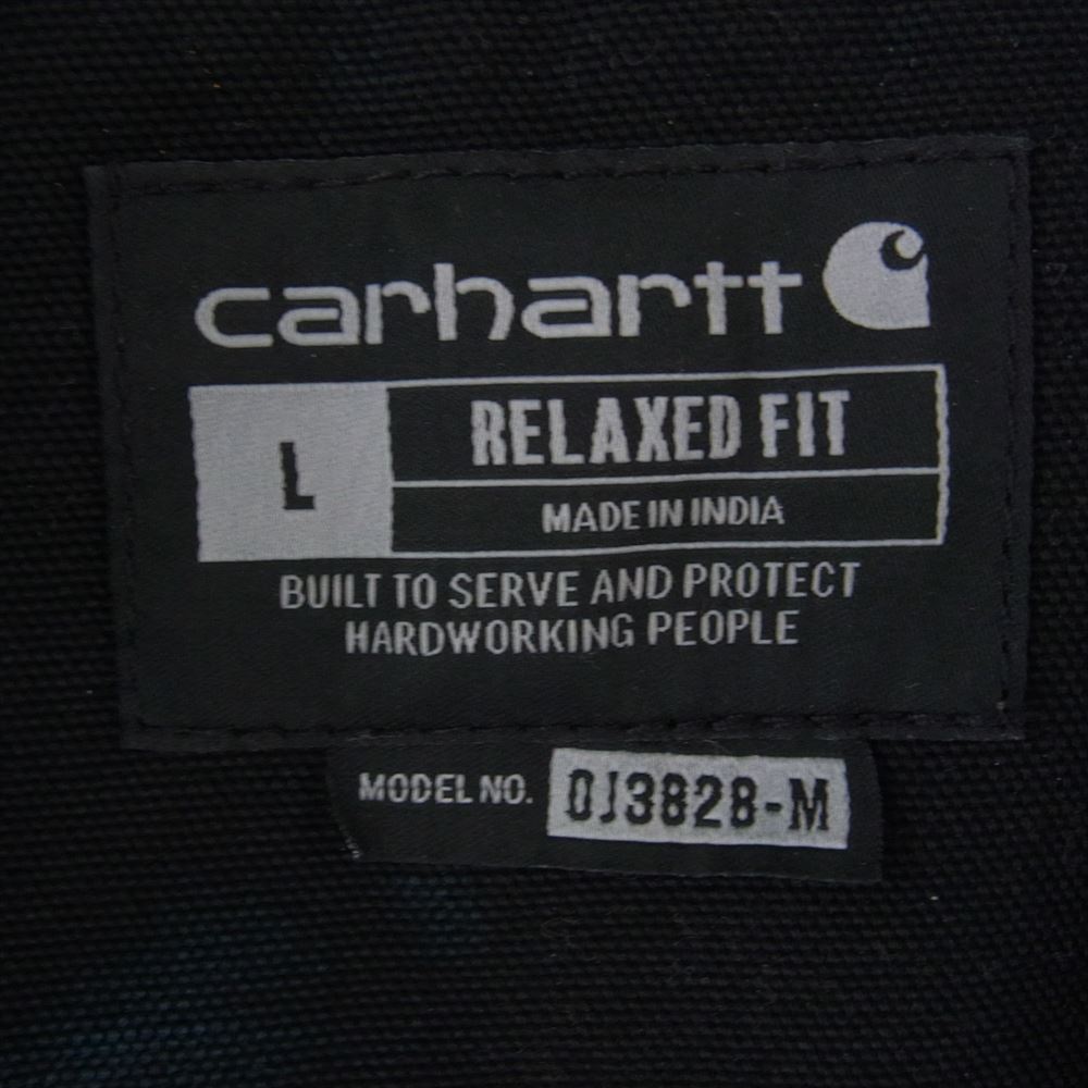 Carhartt カーハート OJ3828 デトロイト ジャケット リラックスフィット ブランケット ライナー ブラック系 L【中古】