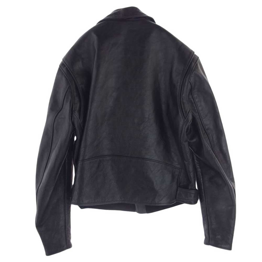 TOY'S McCOY トイズマッコイ TMJ2114 DURABLE CODE33 DOUBLE RIDERS JACKET デュラブル ホースハイド ダブル ライダース ジャケット ブラック系【美品】【中古】
