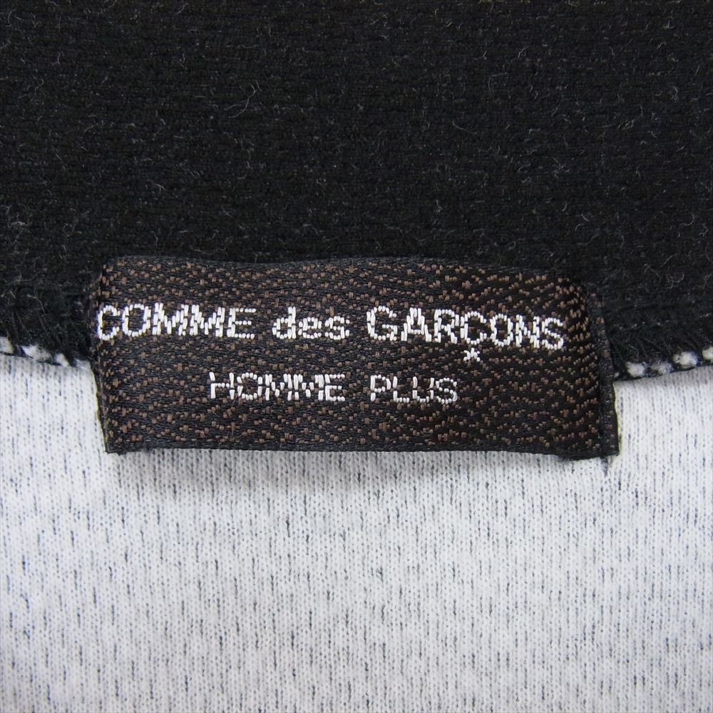 COMME des GARCONS HOMME PLUS コムデギャルソンオムプリュス 90s ヴィンテージ アーカイブ AD1998 PT-100220 コットンポリ ジップ カーディガン グレー系 サイズ表記無【中古】