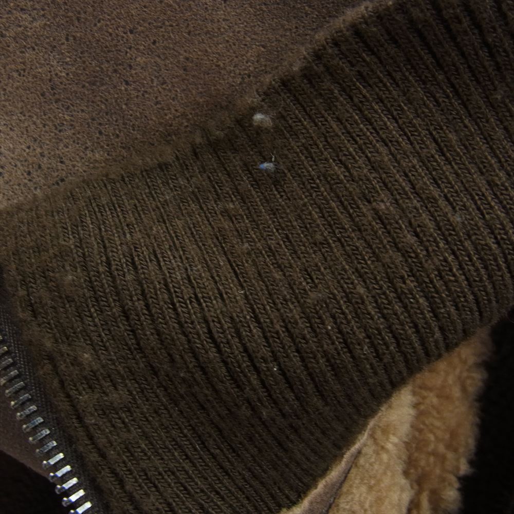 A.P.C. アーペーセー 内ボア シープレザー ブルゾン ジャケット