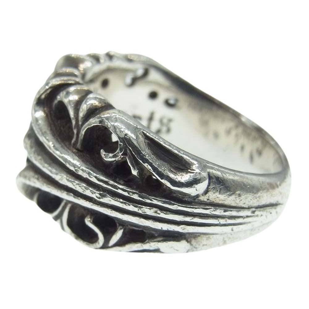 CHROME HEARTS クロムハーツ（原本無） K&T 1PT DIA 1ポイント アフターダイヤ シルバー リング 指輪 シルバー系 22号【中古】