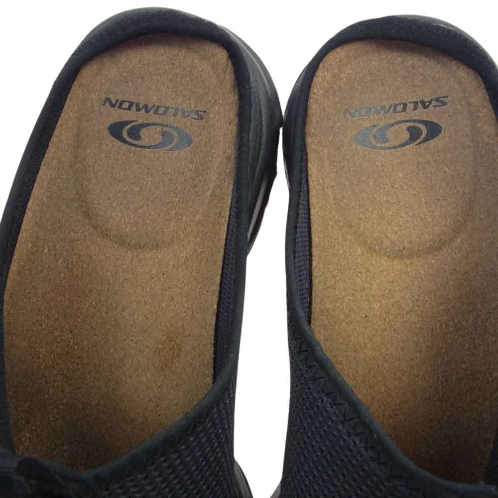 salomon サロモン 416396 RX Slide 3.0 リカバリー スライド シューズ サンダル ブラック系 27cm【中古】
