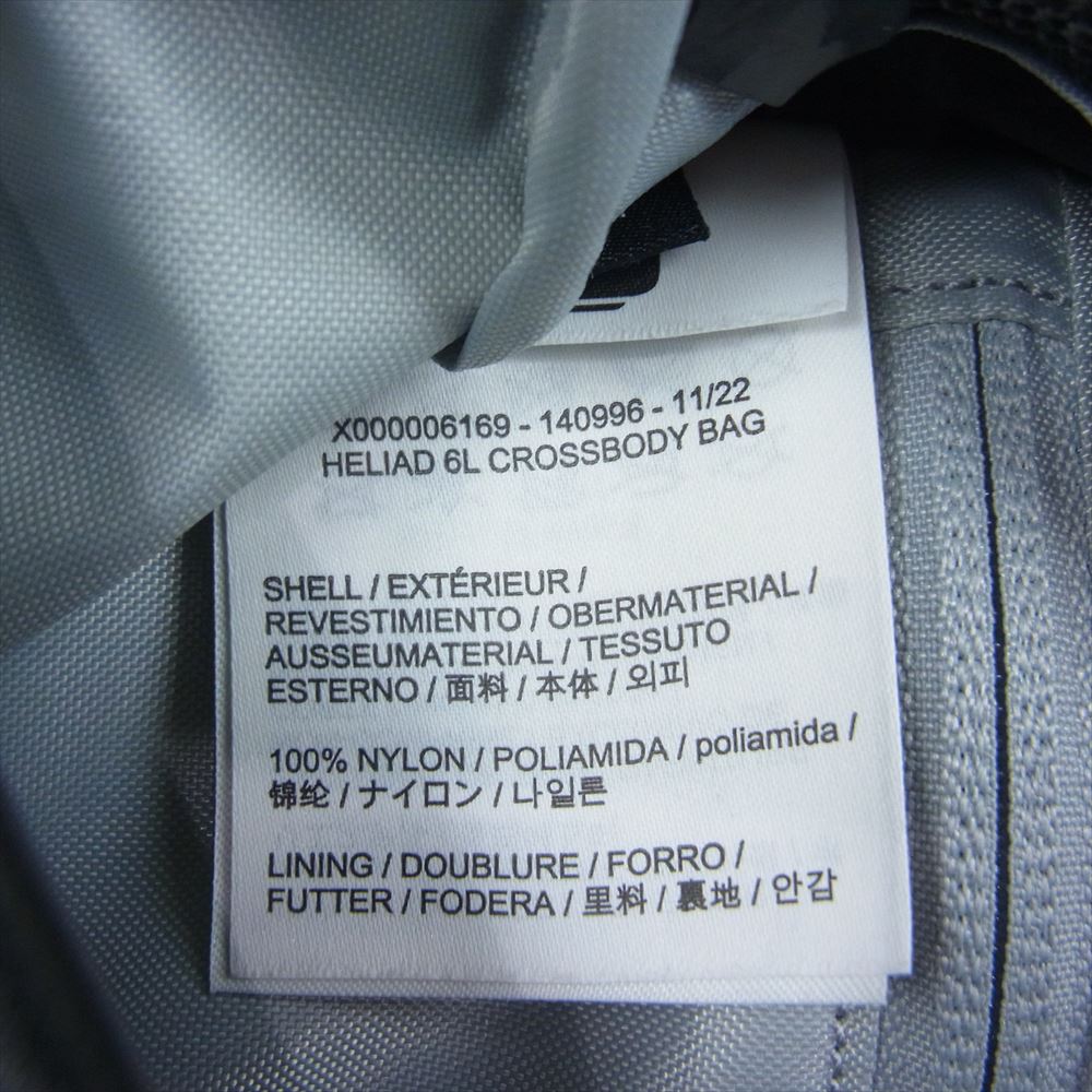 ARC'TERYX アークテリクス X000006169 HELIAD 6L CROSSBODY BAG ヒリアド クロスボディ ナイロン ショルダー バッグ ブラック系【中古】