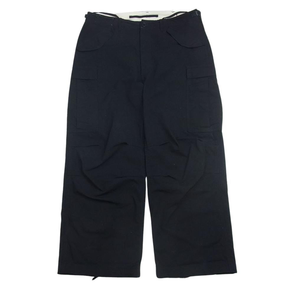 nanamica ナナミカ SUCS303 Cargo Pants リップストップ ミリタリー カーゴ パンツ ダークネイビー系 34【中古】