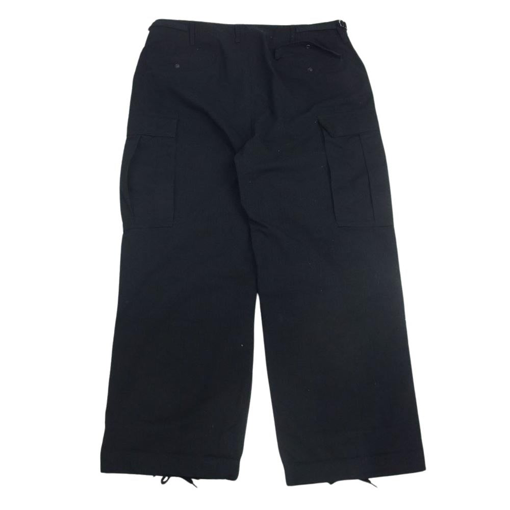 nanamica ナナミカ SUCS303 Cargo Pants リップストップ ミリタリー カーゴ パンツ ダークネイビー系 34【中古】