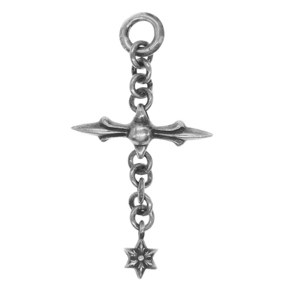 CHROME HEARTS クロムハーツ（原本無） ROLY CROSS ローリークロス チャーム ペンダント トップ シルバー系【中古】