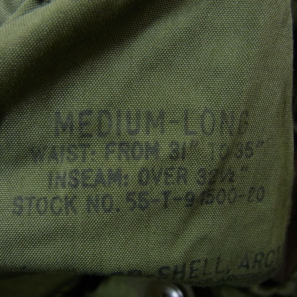 アメリカ軍 50s M-51 ARCTIC PANTS アークティック ミリタリー パンツ カーキ系 31【中古】