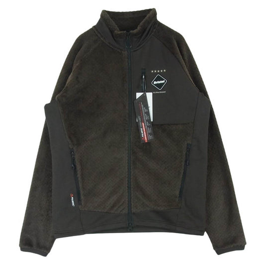 F.C.R.B. エフシーアールビー 23AW FCRB-232053 POLARTEC HYBRID STAND COLLAR JACKET スタンドカラー ポーラテック ハイブリット ジャケット ブラウン系 M【新古品】【未使用】【中古】