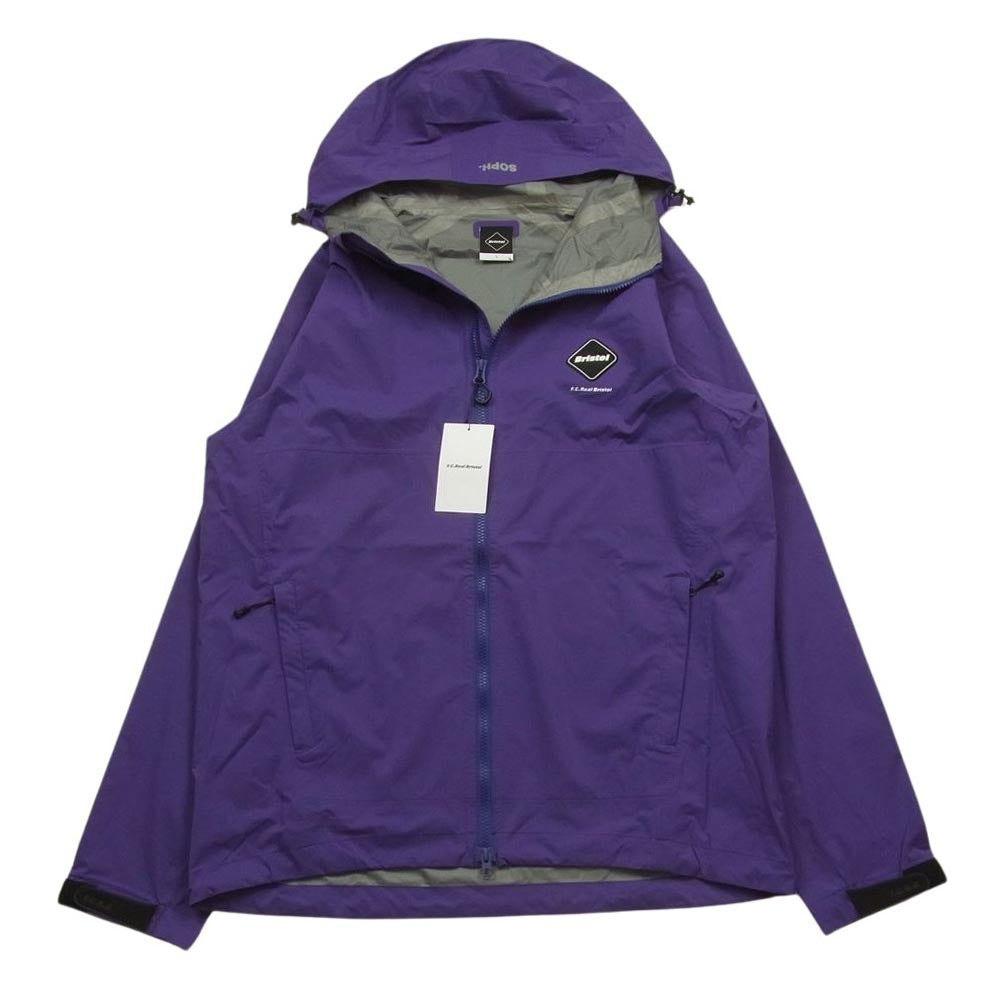 F.C.R.B. エフシーアールビー 23AW FCRB-232025 ALL WEATHER JACKET レイン オールウェザー ジャケット  パープル系 L【新古品】【未使用】【中古】