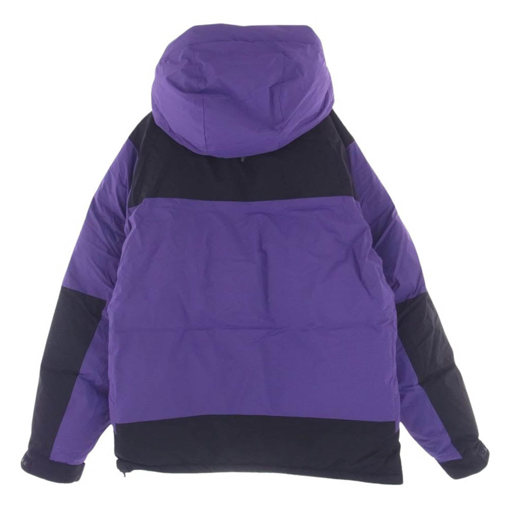 F.C.R.B. エフシーアールビー 23AW FCRB-232023  DOWN BENCH PARKA  パープル系 ブラック系 L【極上美品】【中古】