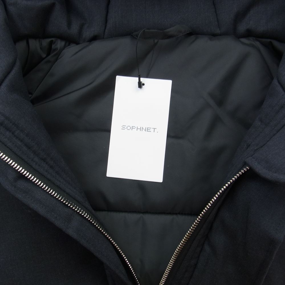 SOPH ソフ 23AW SOPH-232035 PADDED MOUNTAIN JACKET SUPER 100's GABARDINE スーパー100’sギャバジンウール マウンテンジャケット チャコールグレー系 M【極上美品】【中古】
