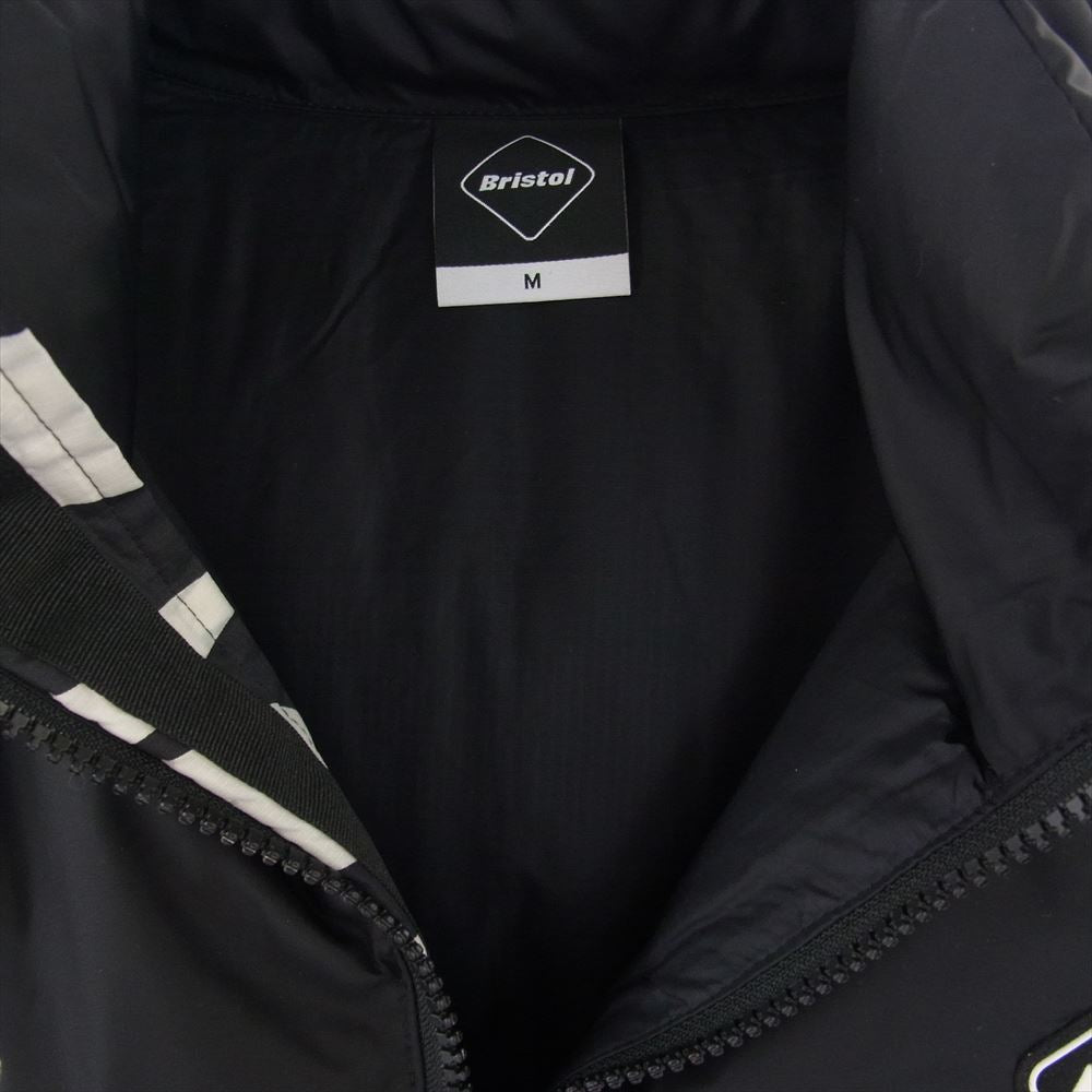 F.C.R.B. エフシーアールビー 23AW FCRB-232030 STAND COLLAR DOWN JACKET 700FILL POWER 700フィル スタンドカラー ゼブラ ダウン ジャケット ブラック系 オフホワイト系 M【極上美品】【中古】