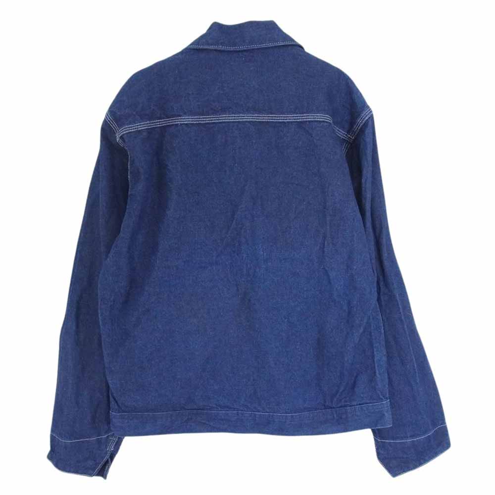 OSHKOSH オシュコシュ 600 1003 B’gosh ビゴッシュ USA製 70s デニム ジップ ジャケット インディゴブルー系 38R【中古】