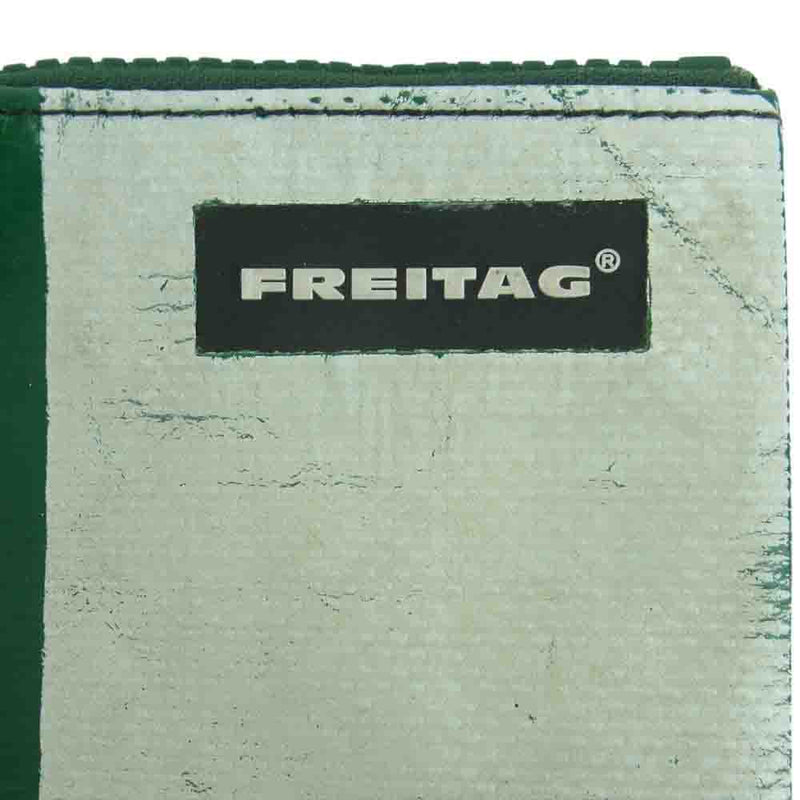 FREITAG フライターグ F07 CHUCK ポーチ セカンド バッグ グリーン系 ホワイト系【中古】