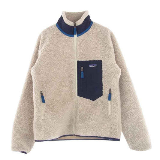 patagonia パタゴニア 20AW STY23056FA20 Classic Retro-X Jacket クラシック レトロ ボア フリース ジャケット オフホワイト系 S【中古】