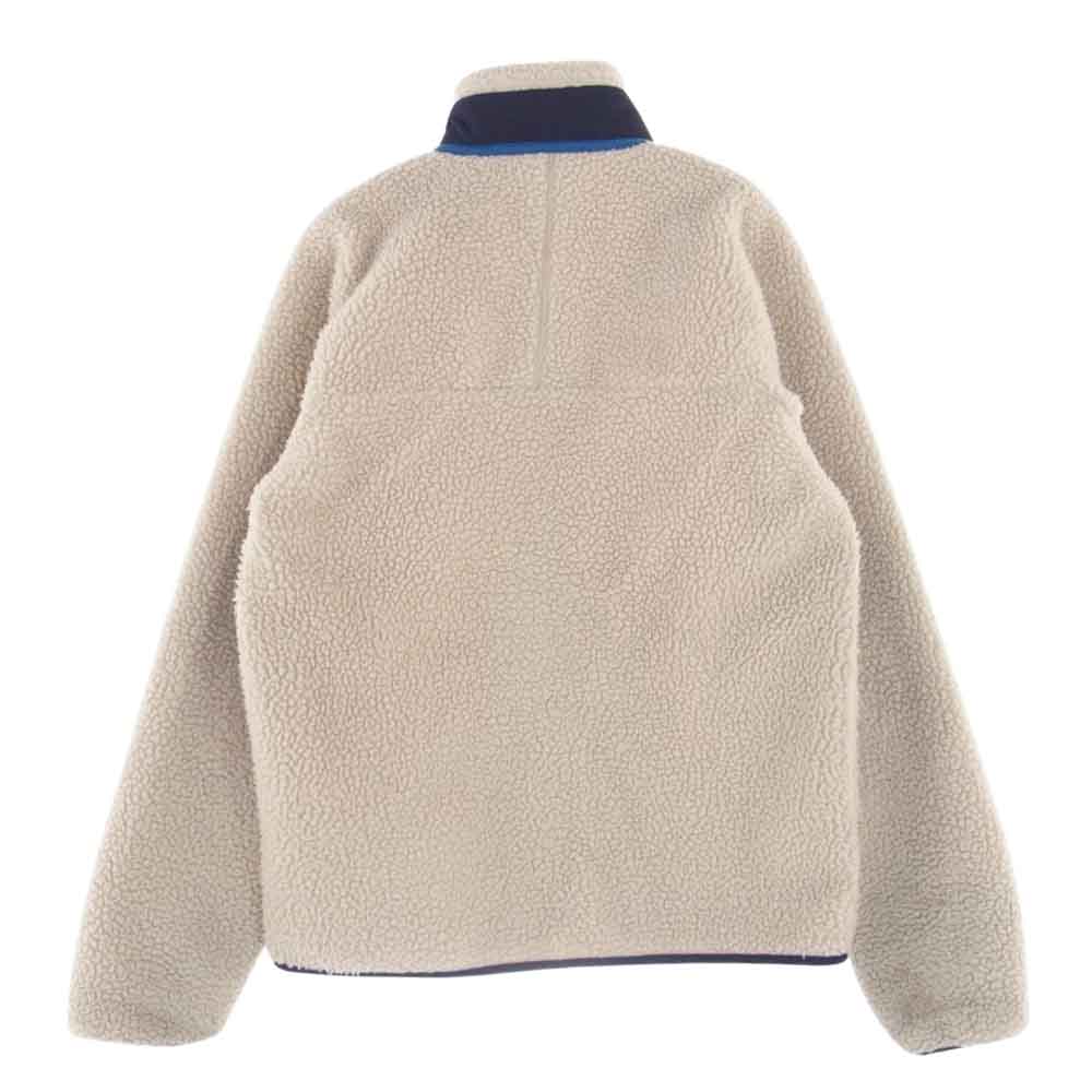 patagonia パタゴニア 20AW STY23056FA20 Classic Retro-X Jacket クラシック レトロ ボア フリース ジャケット オフホワイト系 S【中古】