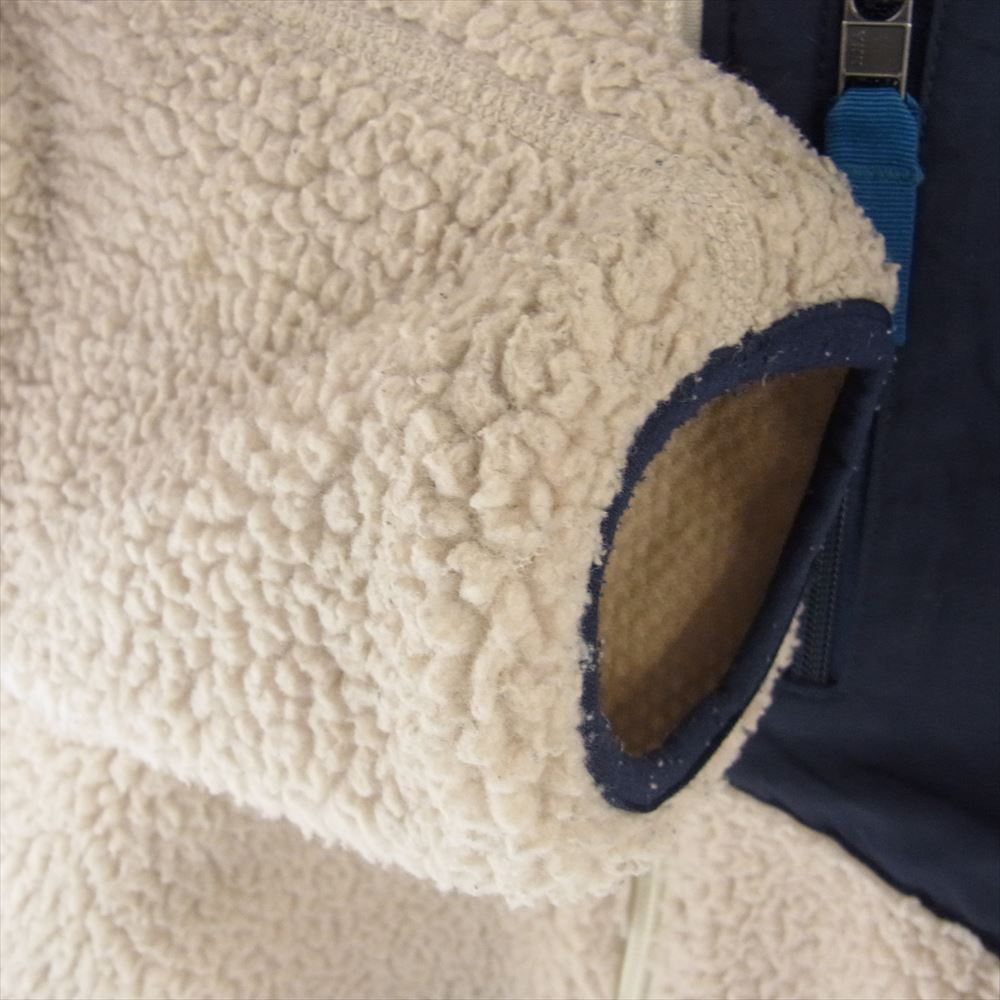 patagonia パタゴニア 20AW STY23056FA20 Classic Retro-X Jacket クラシック レトロ ボア フリース ジャケット オフホワイト系 S【中古】