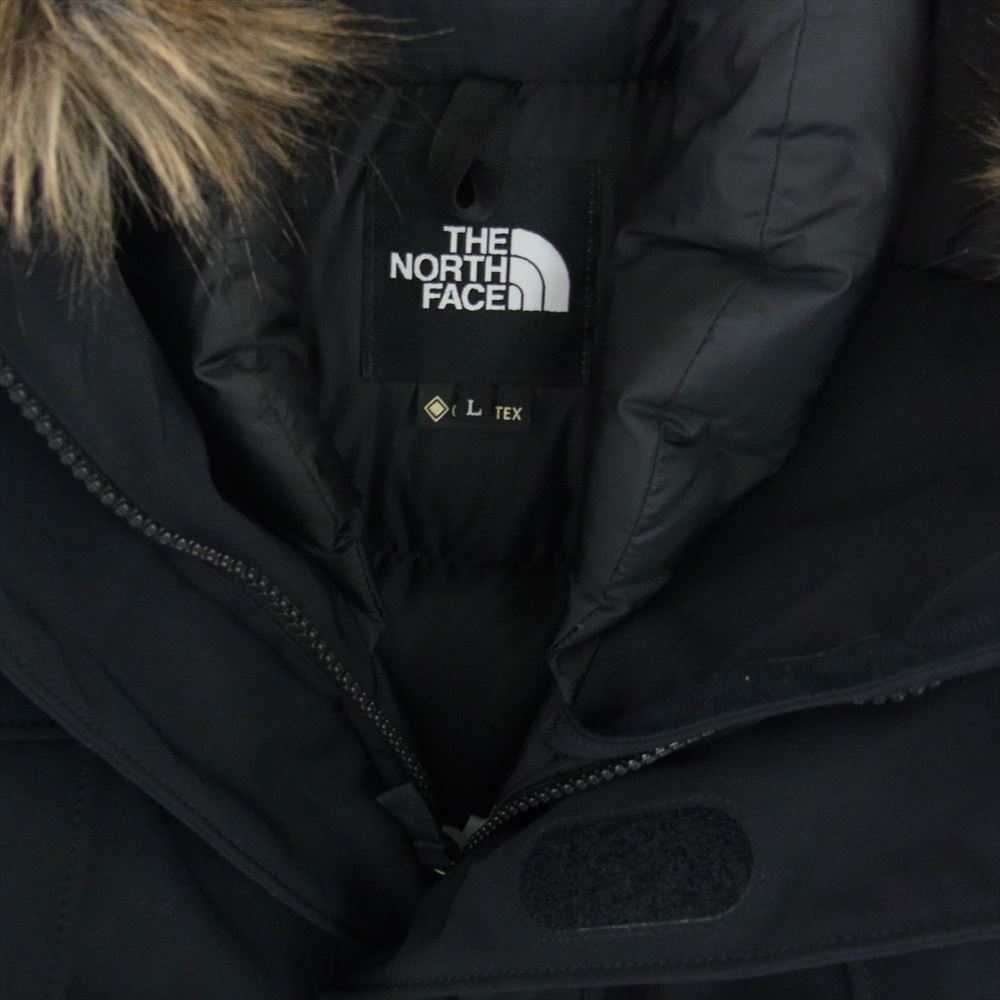 THE NORTH FACE ノースフェイス ND92032 ANTARCTICA PARKA アンタークティカ パーカ ダウン ジャケット GORE-TEX ゴアテックス ブラック系 L【中古】