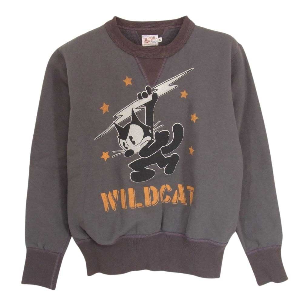 TOY'S McCOY トイズマッコイ TMC2251 WIL DCAT フィリックス プリント スウェット  グレー系 36【中古】