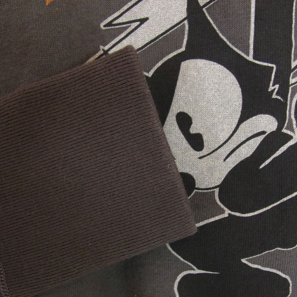 TOY'S McCOY トイズマッコイ TMC2251 WIL DCAT フィリックス プリント スウェット  グレー系 36【中古】