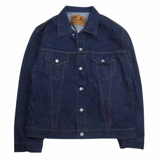 コジマ ジーンズ  児島 15oz SELVIDGE 3rd DENIM JACKET INDIGO 15oz セルビッチ 3rd デニム ジャケット インディゴブルー系 XXL【中古】
