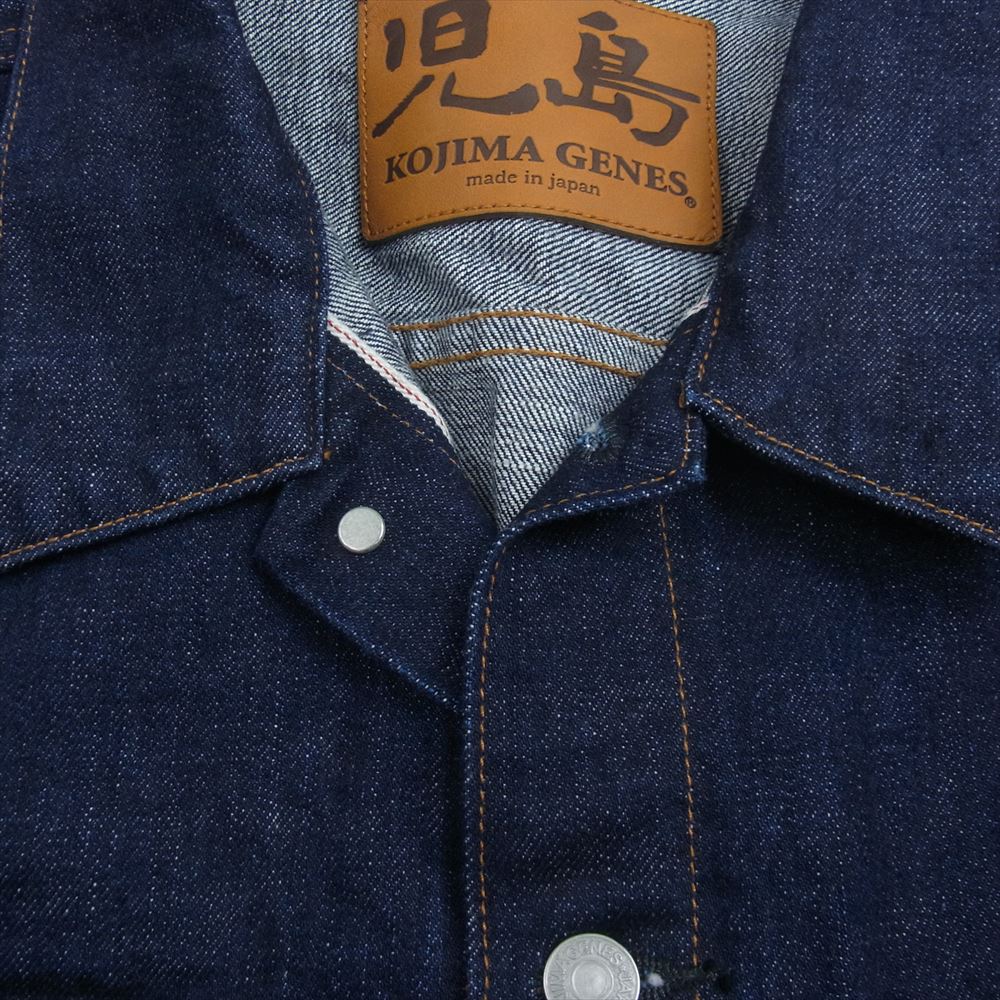 コジマ ジーンズ  児島 15oz SELVIDGE 3rd DENIM JACKET INDIGO 15oz セルビッチ 3rd デニム ジャケット インディゴブルー系 XXL【中古】
