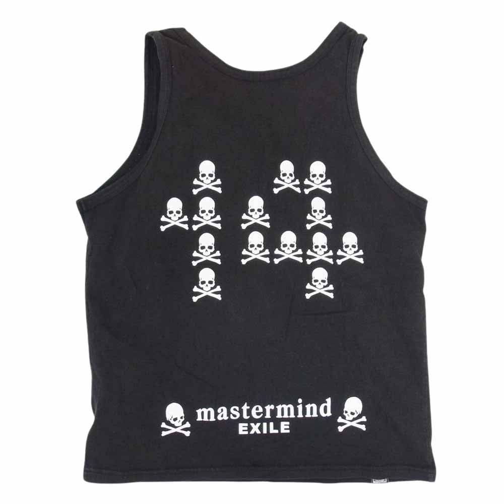 mastermind JAPAN マスターマインドジャパン スカル プリント タンクトップ ブラック系 サイズ表記無【中古】