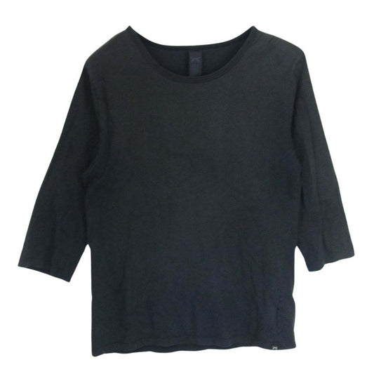 ROAR ロアー 2丁拳銃 スタッズ ストーン クロス ガン 七分袖  Tシャツ ブラック系 3【中古】