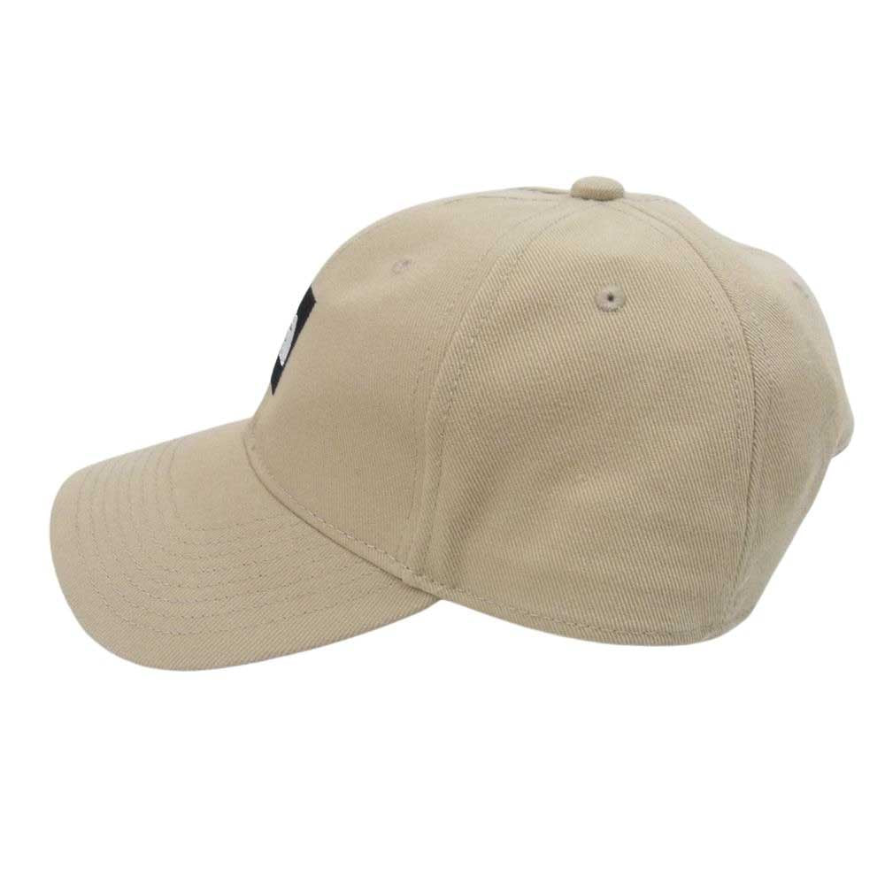THE NORTH FACE ノースフェイス NN41911 Square Logo Cap スクエアロゴ キャップ 帽子 ベージュ系 FREE【中古】