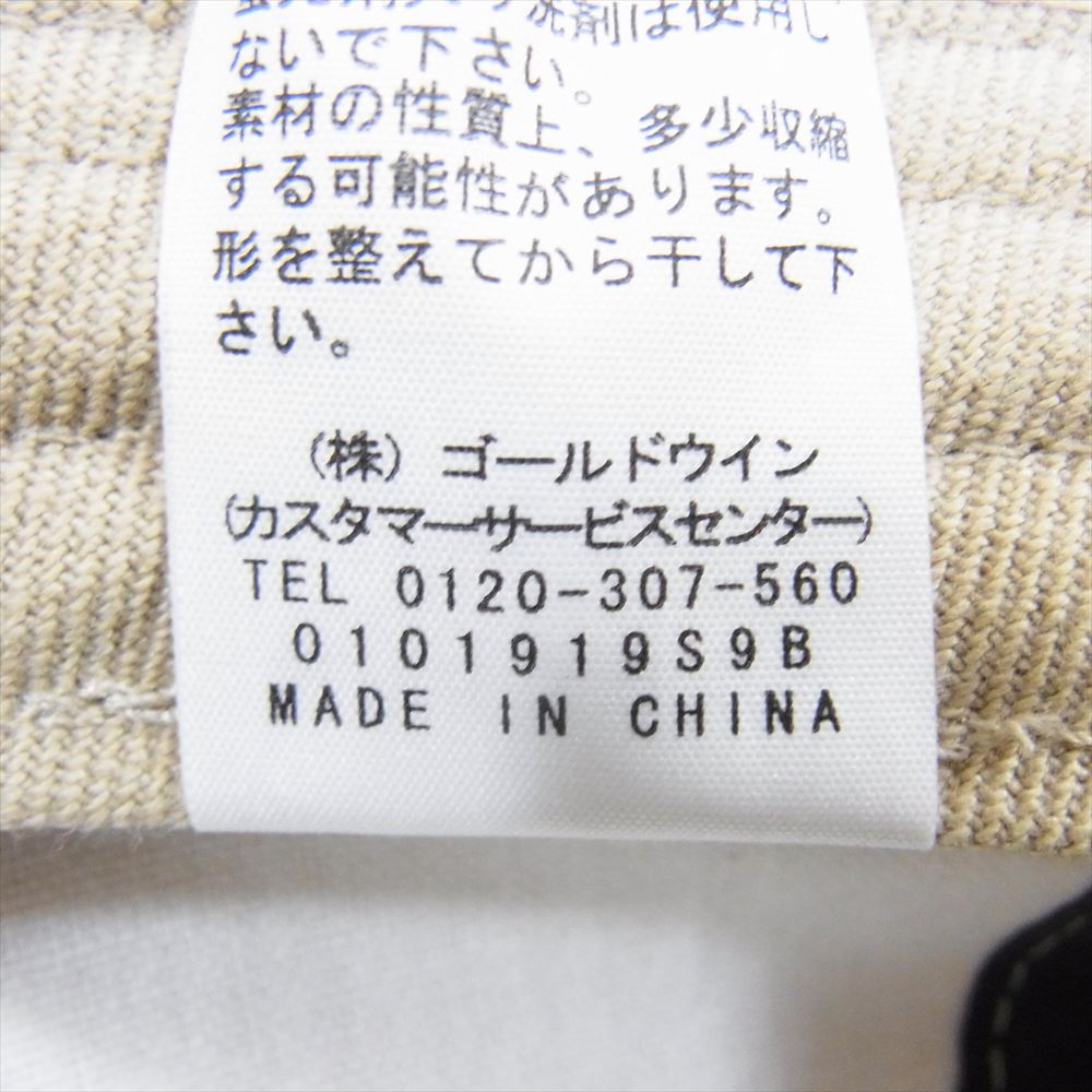 THE NORTH FACE ノースフェイス NN41911 Square Logo Cap スクエアロゴ キャップ 帽子 ベージュ系 FREE【中古】