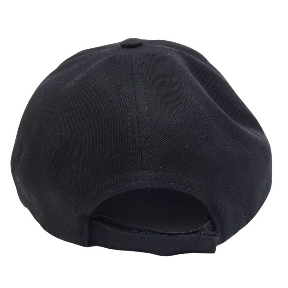 MONCLER モンクレール F10933B71410 国内正規品 BERRETTO BASEBALL ロゴ刺繍 ベースボールキャップ 帽子 ブラック系【中古】