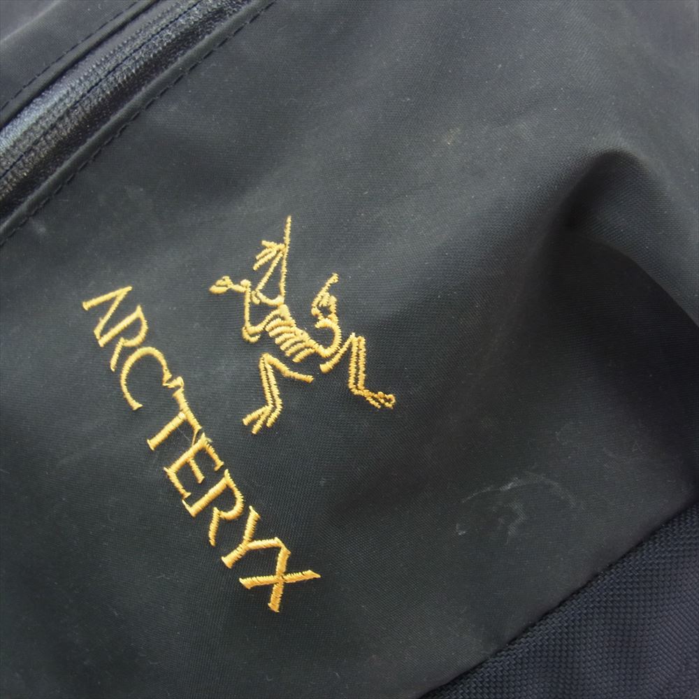 ARC'TERYX アークテリクス 6029 ARRO22 アロー ロゴ バックパック リュック バッグ ブラック系【中古】