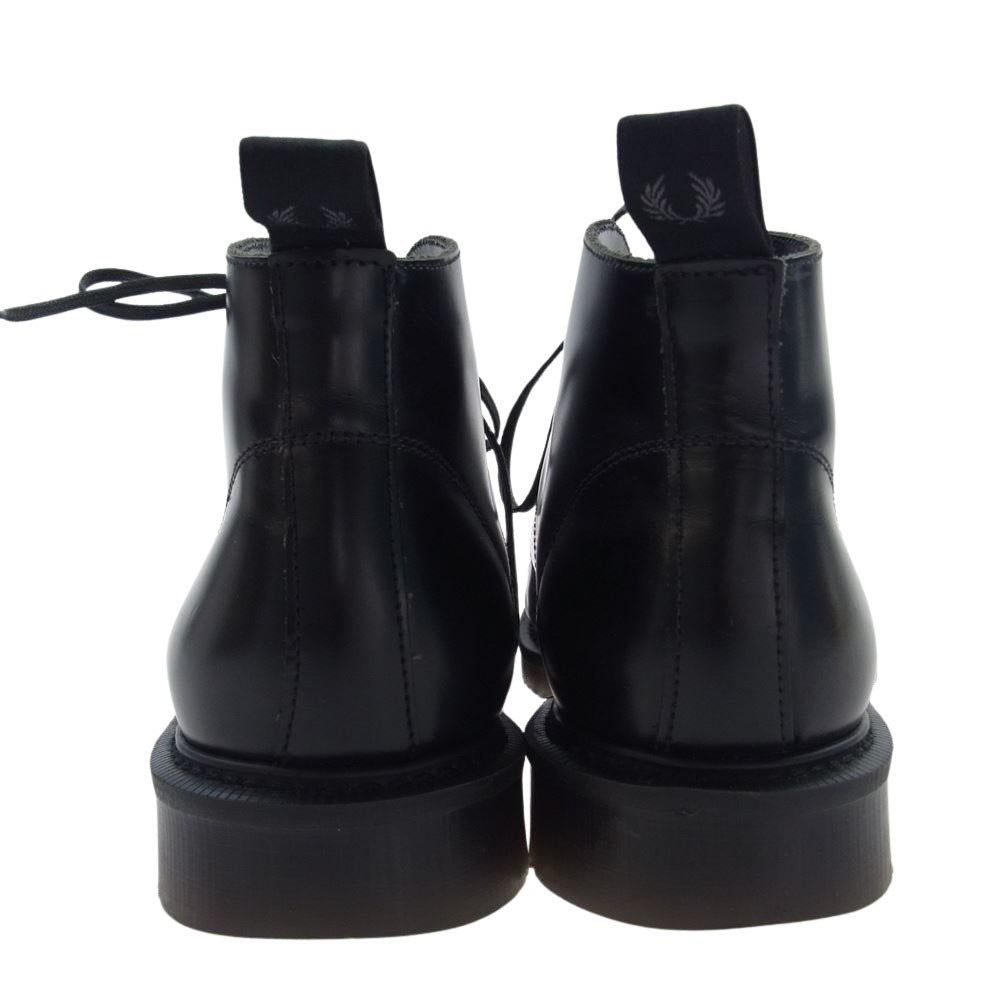 GEORGE COX ジョージコックス 15273 2004-101 × FRED PERRY フレッドペリー Monkey Boot モンキーブーツ ブラック系 7【中古】