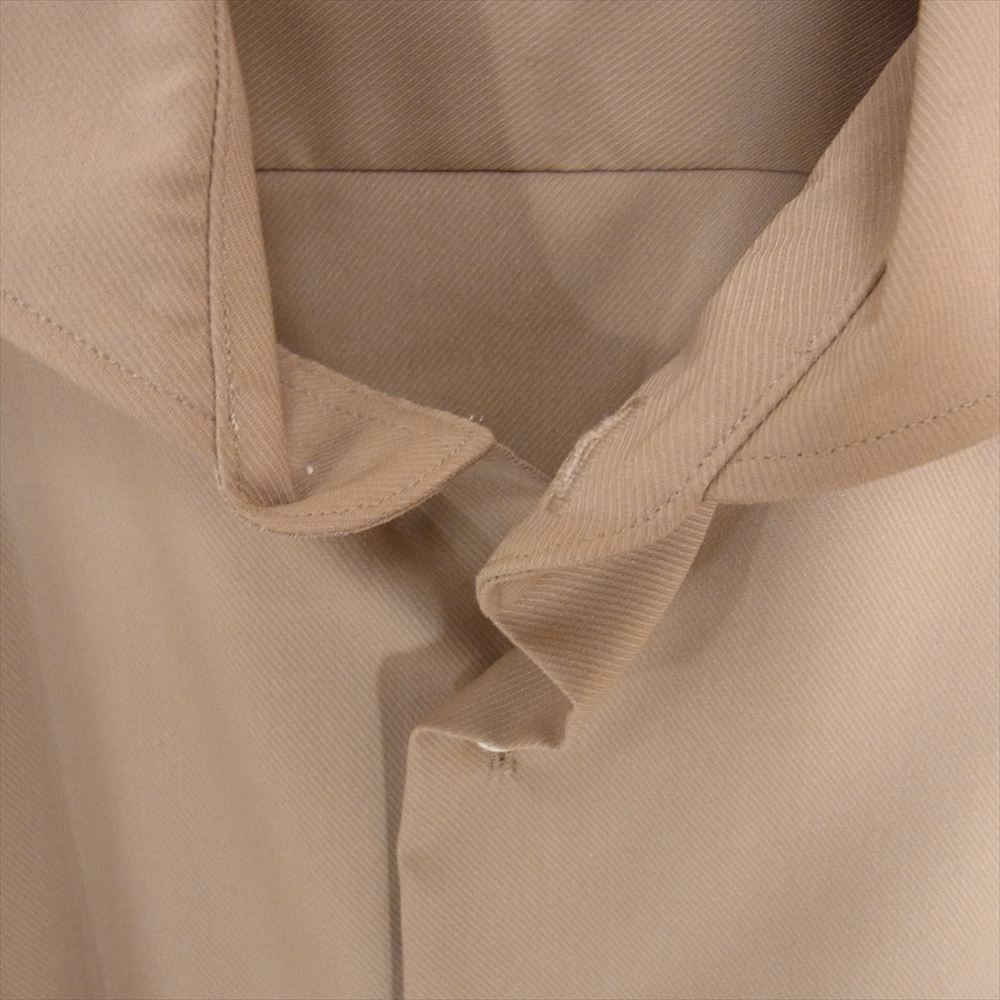 1piu1uguale3 ウノピュウノウグァーレトレ MRS157 PRY100 PLAIN HIGH POWER STRETCH KARSEY ホリゾンタルカラー プレーン ハイパワー ストレッチ 長袖 シャツ ベージュ系 4【中古】