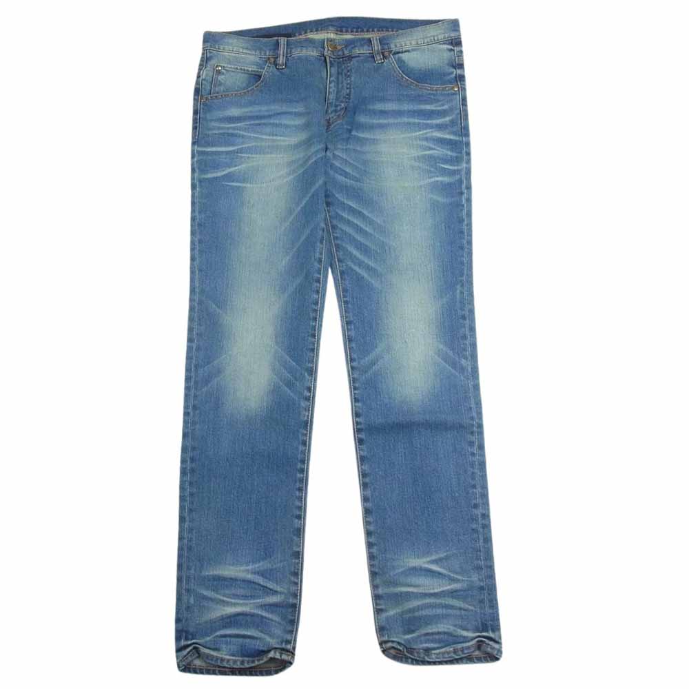 1piu1uguale3 ウノピュウノウグァーレトレ MRP397 CTU198 5 POCKET BANDANA DENIM 5ポケット バンダナ デニムパンツ ジーンズ インディゴブルー系 5【中古】