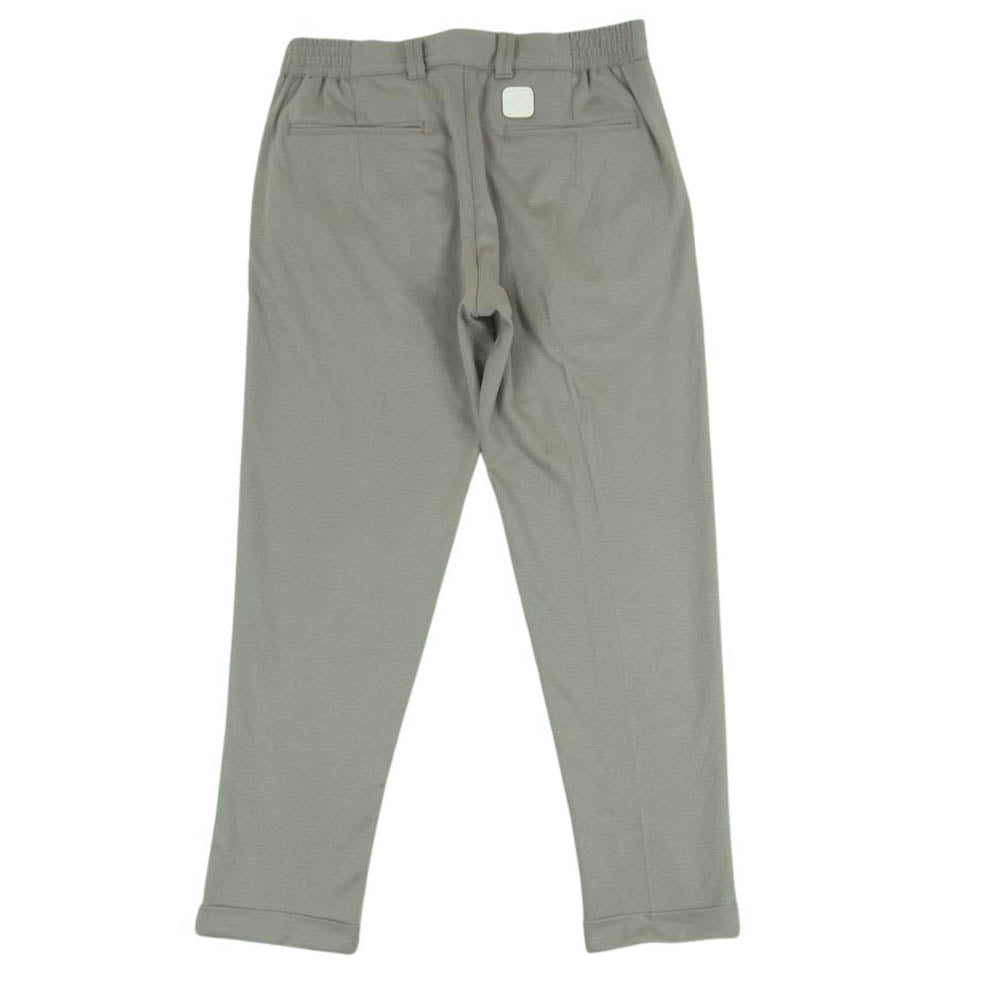 1piu1uguale3 ウノピュウノウグァーレトレ MRP186 NYU053 Giab’s ARCHIVIO 別注 EASY ITALY TROUSERS イタリア製 ジャブス イージー タック テーパード トラウザー パンツ ベージュ系 グレイッシュベージュ系 4 Ⅳ【中古】