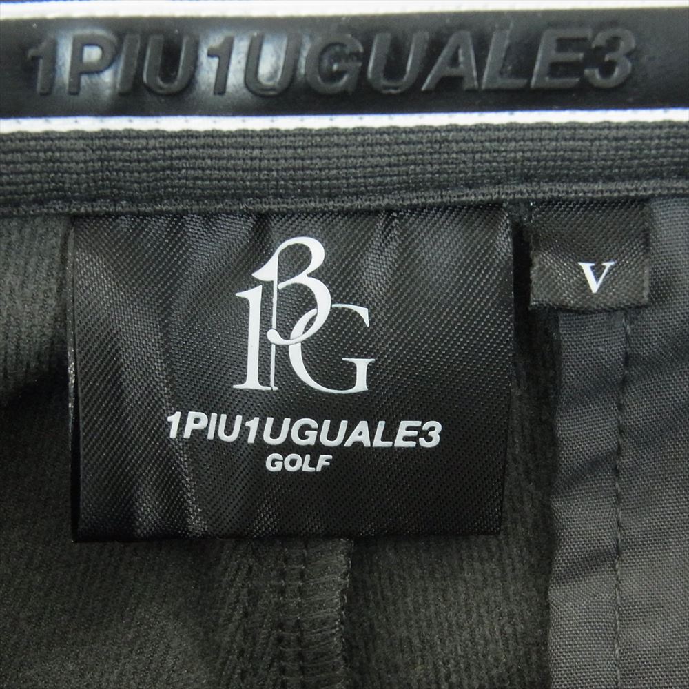 1piu1uguale3 ウノピュウノウグァーレトレ GDP006 POE382 ADP ZIP SLACKS デルピエロ センタークリース イージー ゴルフ パンツ グレー系 5【中古】