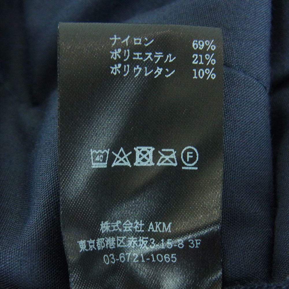 1piu1uguale3 ウノピュウノウグァーレトレ GDP006 POE382 ADP ZIP SLACKS デルピエロ センタークリース イージー ゴルフ パンツ ダークネイビー系 6【中古】