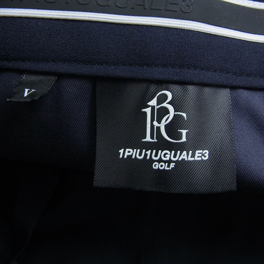 1piu1uguale3 ウノピュウノウグァーレトレ GRP065 PRY088 戸賀敬城 別注 GOLF ゴルフ PLAYERS SLACKS TOGA LIMITED MODEL プレイヤーズ スラックスパンツ ネイビー系 5【中古】