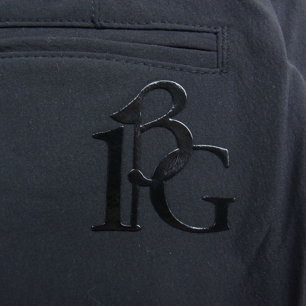 1piu1uguale3 ウノピュウノウグァーレトレ GRP067 NYU063 × YOSHIMASA HOSHIBA 干場 義雅 113 GOLF LONG PANTS CLASSIC FIT ロゴ刺繍 クラシックフィット ロング スラックス パンツ ブラック系 6【中古】