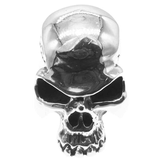 ハラキリ 髑髏リング 大  スカルリング シルバー系【中古】