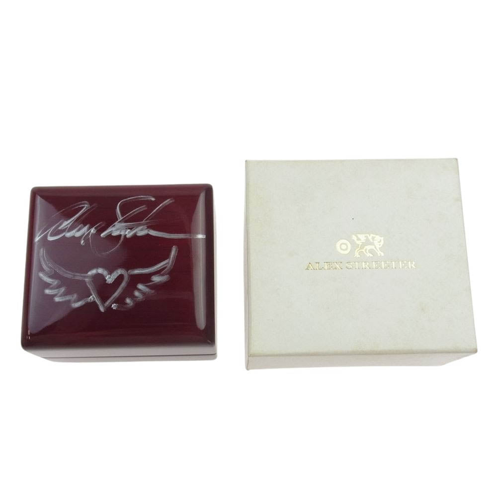 ALEX STREETER アレックスストリーター Angel Heart エンジェル ハート リング  シルバー系 イエロー系 12号【中古】