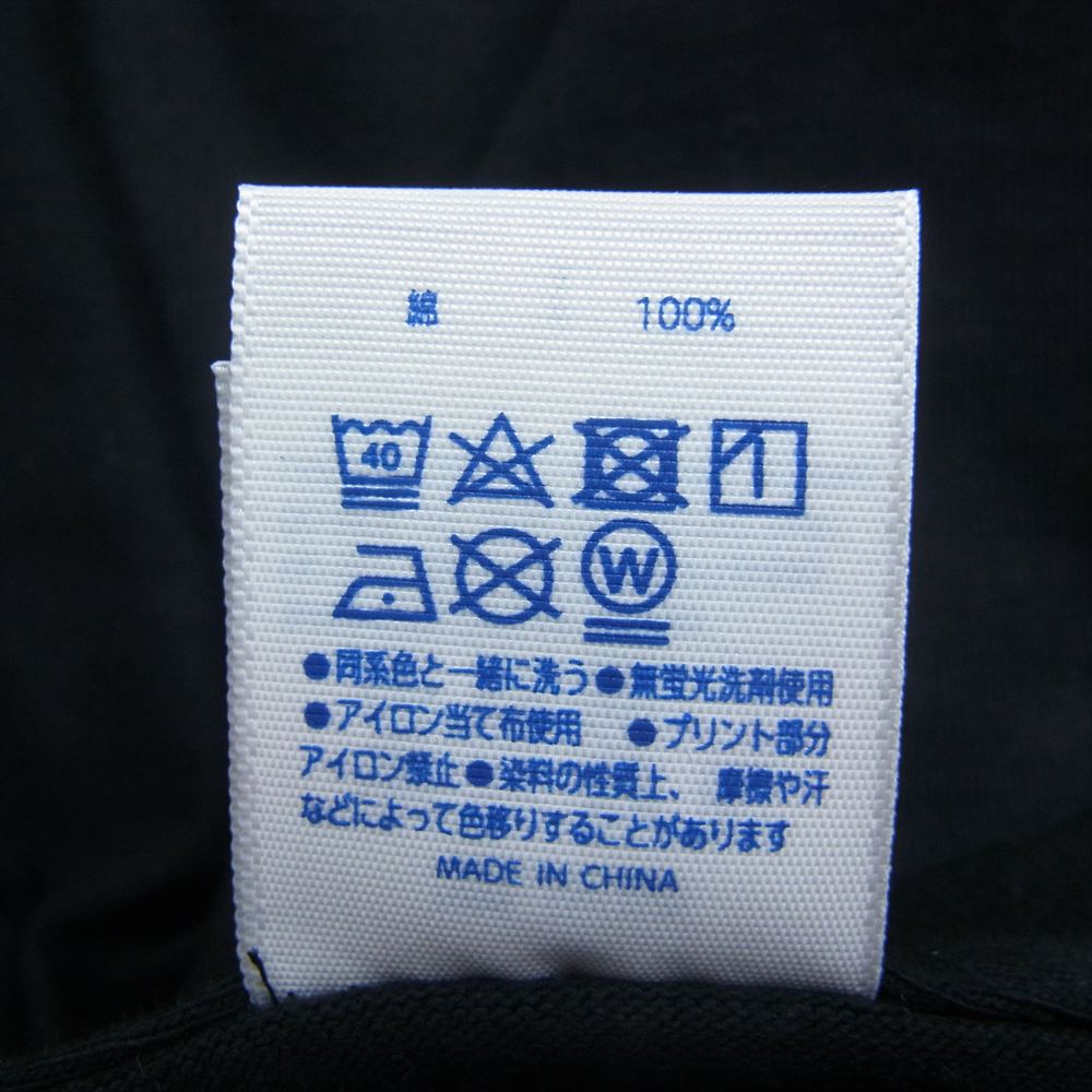 ゼア WMT-12 ケルト＆コブラ前身 Inside Man T-shirt Fonts シルクスクリーンプリント インサイドマン クルーネック 半袖 Tシャツ ブラック系 L【中古】