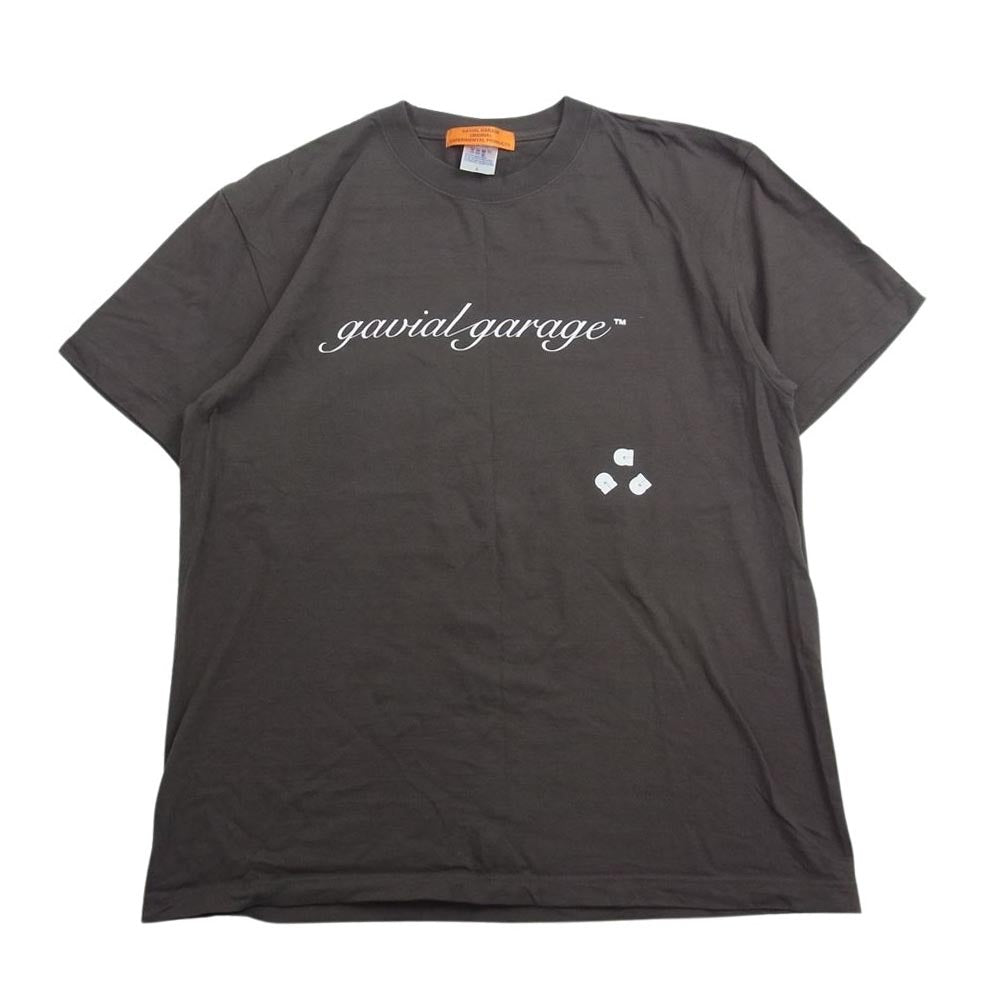 GAVIAL ガヴィル GVL-GG-57 GVL-GG-57 3G S/S TEE LOGO ガレージロゴ 半袖 Tシャツ ブラウン系 L【中古】