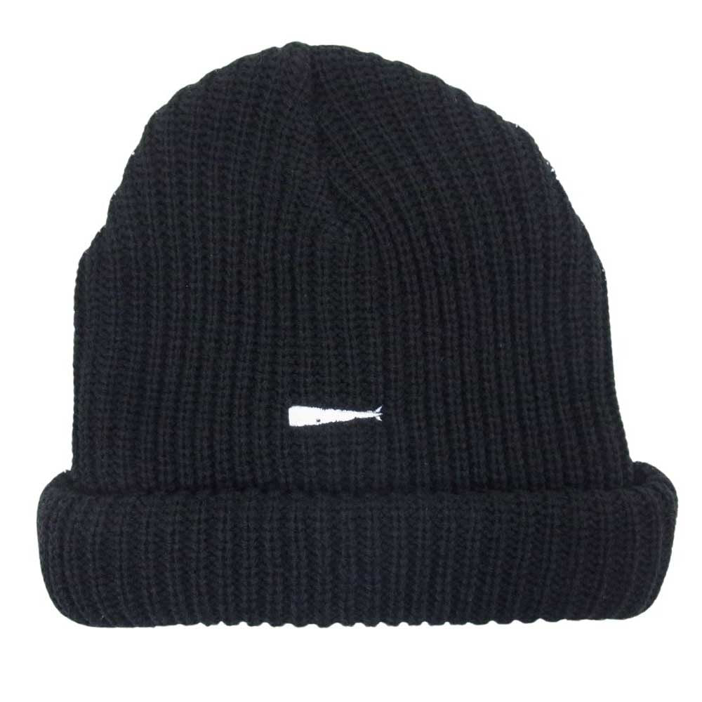 DESCENDANT ディセンダント 222MADS-HT02 DAWN BEANIE ニット キャップ ビーニー  ブラック系【美品】【中古】
